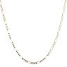 9ct Yellow Gold Small Links Figaro Chain 24"
