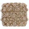 9ct Yellow Gold Five Row Keeper Ring