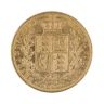 1872 Victoria Young Head Shield Back UK Full Sovereign Coin