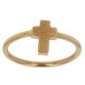 22ct Yellow Gold Cross Ring