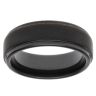 Unique & Co Tungsten Carbide Black 7mm Wedding Ring