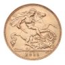 1911 George V Large Head UK Half Sovereign Coin