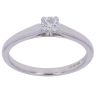 18ct White Gold 0.22ct Diamond Solitaire Ring
