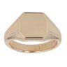 9ct Yellow Gold Octagon Signet Ring