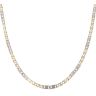 9ct Yellow And White Gold Fancy Link Chain 18"