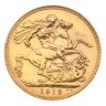 1912 George V Large Head UK Full Sovereign Coin