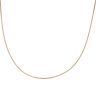 9ct Yellow Gold Curb Chain 16"
