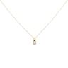 18ct Yellow Gold 0.25ct Brilliant Cut Diamond Solitaire Pendant And Chain 18"