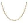 18ct Yellow Gold Curb Chain 18"