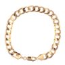 9ct Yellow Gold Curb Bracelet 8"