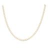 9ct Yellow Gold Square Curb Chain 22"