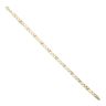 9ct Yellow Gold Patterned Openwork Bracelet 7"