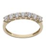 14ct Yellow Gold Cubic Zirconia Eternity Ring