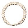 9ct Yellow Gold Curb Bracelet 8.5"