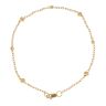22ct Yellow Gold Bead Fancy Bracelet 7"