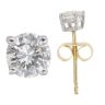 18ct Yellow Gold 0.50ct Brilliant Cut Diamond Stud Earrings