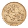 1909 Edward VII Large Head UK Half Sovereign Coin