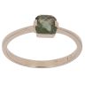 14ct Yellow Gold Peridot Single Stone Ring