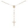 9ct Yellow Gold Rosary Beads 26"