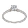 9ct White Gold 0.50ct Brilliant Cut Lab Grown Diamond Solitaire Ring