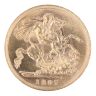 1897 Victoria Old Head UK Half Sovereign Coin