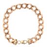 9ct Yellow Gold Curb Bracelet 9.5"