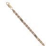 9ct Yellow Gold Fancy Bracelet 7.5"