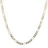 9ct Yellow Gold Figaro Chain 18"
