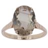 9ct Yellow Gold Smoky Quartz Fancy Ring