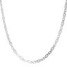 9ct White Gold Celtic Chain 18"