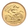 1982 Elizabeth II Decimal Portrait UK Half Sovereign Coin