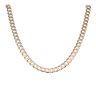 9ct Yellow Gold Curb Chain 22"