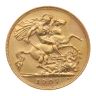 1907 Edward VII Large Head UK Half Sovereign Coin