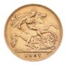1907 Edward VII Large Head UK Half Sovereign Coin