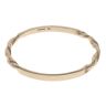9ct Yellow Gold Plain Twist Bangle