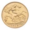 1910 Edward VII Large Head UK Half Sovereign Coin