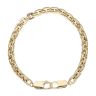 14ct Yellow Gold Belcher Bracelet 7.5"