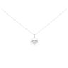Silver Spinning Star Pendant And Chain 18"