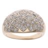 9ct Yellow Gold 0.35ct Brilliant Cut Diamond Cluster Ring
