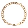 9ct Yellow Gold Curb Bracelet 8.5"