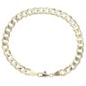 9ct Yellow Gold Curb Bracelet 8"