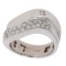 18ct White Gold 0.25ct Brilliant Cut Diamond Fancy Ring