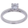 Platinum 0.70ct Brilliant Cut Lab Grown Diamond Solitaire Ring