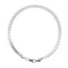 Silver DC Serpentine Bracelet 7.5"