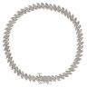 9ct White Gold 1.25ct Brilliant Cut Diamond Bracelet 7.5"