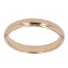 18ct Yellow Gold Plain Wedding Band 3mm