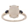 9ct Yellow Gold Sapphire and Opal Ring