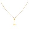 22ct Yellow Gold Bead Drop Necklace 16"