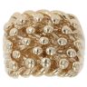 9ct Yellow Gold Five Row Keeper Ring