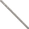 9ct Yellow Gold 3.00ct Lab Grown Diamond Tennis Bracelet 7"